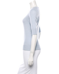 Prada Sport Cashmere Short Sleeve Sweater
