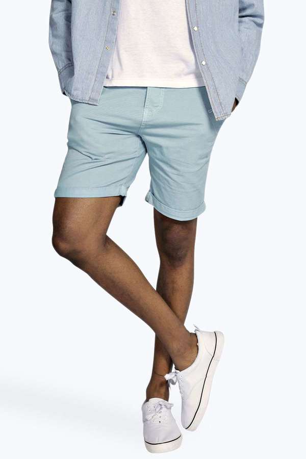 chino shorts with sneakers