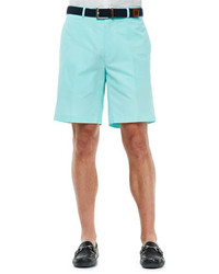 Peter Millar Lightweight Cotton Shorts Light Blue