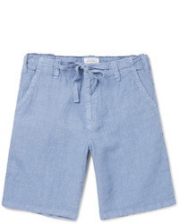 Hartford Slub Linen Drawstring Shorts