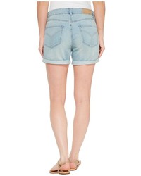 Calvin Klein Jeans Whisper Weight Boyfriend Shorts In Ocean Bleach Shorts