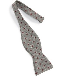 The Tie Bar Revolve Dots Silk Bow Tie