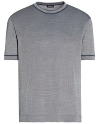 Zegna Silk Short Sleeve T Shirt