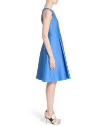 Kate Spade New York Cotton Silk Fit Flare Dress