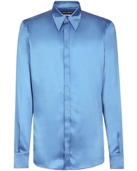 Dolce & Gabbana Long Sleeved Silk Shirt