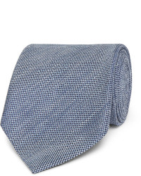 Tom Ford 8cm Slub Linen And Silk Blend Tie
