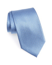 Nordstrom Men's Shop Grid Silk X Long Tie