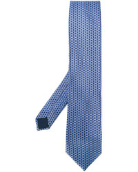 Lanvin Hexagonal Pattern Tie