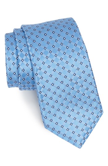 Nordstrom Woven Silk Tie Light Blue Regular, $49 | Nordstrom | Lookastic