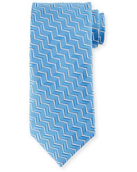 Charvet Zigzag Silk Tie