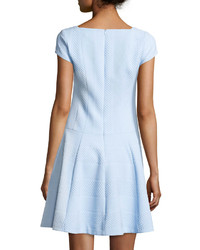 Nanette Lepore Cap Sleeve Fit And Flare Dress