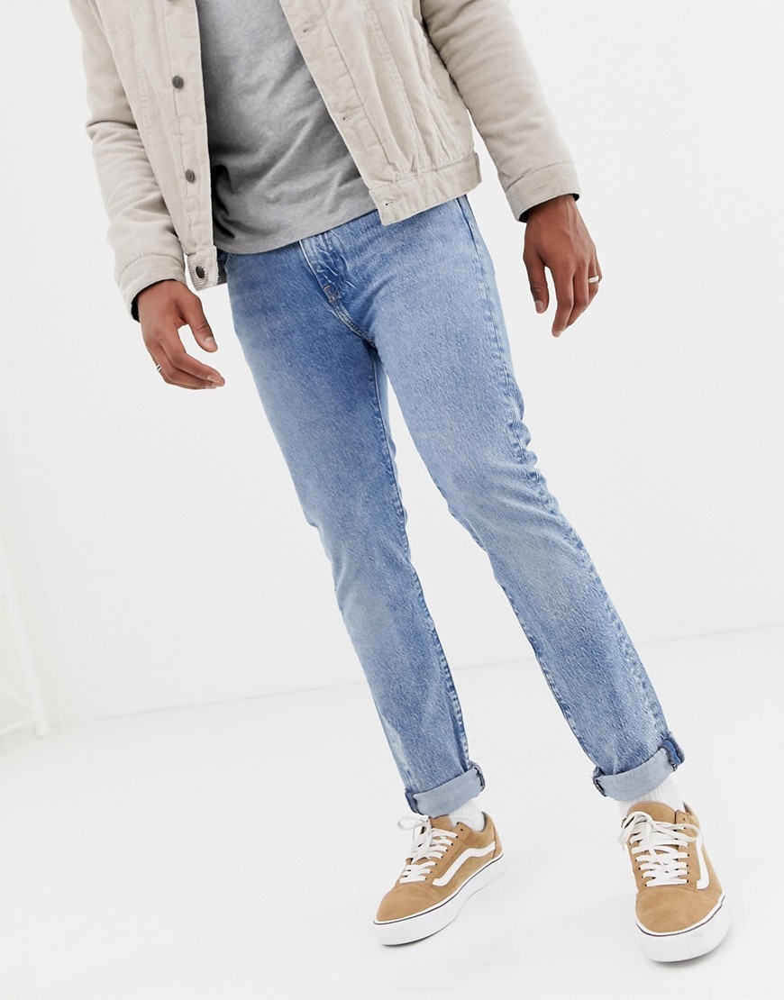 Levi's 510 Skinny Fit Jeans In Ross Light Warp Light Wash, $71 | Asos |  Lookastic