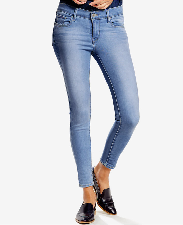 levi's ankle skinny jeans