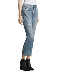 Amo Ace High Rise Slouchy Skinny Ankle Jeans