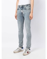 Represent Acid Wash Skinny Jeans