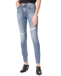 A Gold E Agolde Sophie High Skinny Jeans