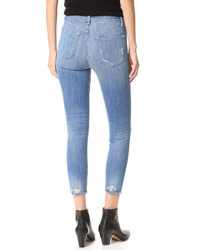 J Brand Alana High Rise Crop Skinny Jeans