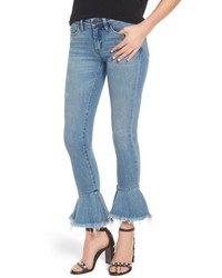 Blank NYC Blanknyc Fancy That Ruffle Hem Skinny Jeans