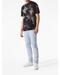 purple brand Bleached Low Rise Skinny Jeans