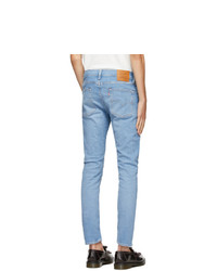 Levis Blue 510 Skinny Fit Flex Jeans