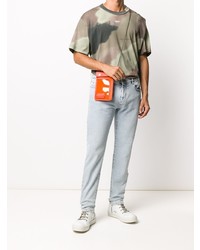 Off-White Diagonals Skinny Fit Jeans