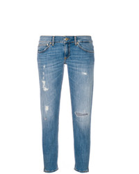 Dondup Distressed Fitted Jeans