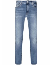 Calvin Klein Jeans Embroidered Logo Skinny Jeans