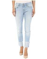 Mavi Jeans Erica Mid Rise Super Skinny Ankle In Light Used Vintage