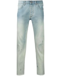 Givenchy Faded Raw Edge Jeans
