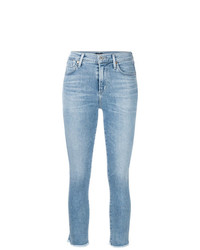 Citizens of Humanity Frayed Cropped Skinny Jeans