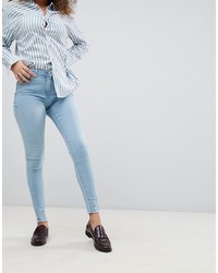 Parisian Frayed Hem Skinny Jeans