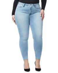 Good American Good Waist High Waist Crop Skinny Jeans