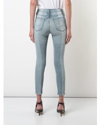 Hudson High Rise Skinny Cropped Jeans