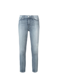 Hudson High Rise Skinny Cropped Jeans
