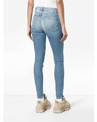 Frame Denim High Rise Skinny Jeans