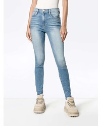 Frame Denim High Rise Skinny Jeans