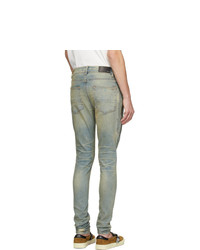 Amiri Indigo Half Track Jeans