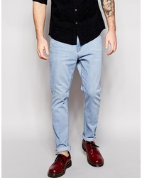 Cheap Monday Jeans Dropped Tapered Fit Aniara Light Bleach