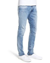 Hudson Jeans Vaughn Biker Skinny Fit Jeans