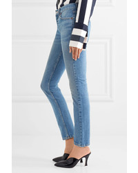 RE/DONE Low Rise Skinny Jeans Blue