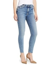 7 For All Mankind Luxe Vintage High Waist Ankle Skinny Jeans