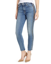 7 For All Mankind Luxe Vintage High Waist Ankle Skinny Jeans