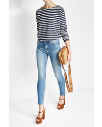 MiH Jeans M I H High Waisted Skinny Crop Jeans