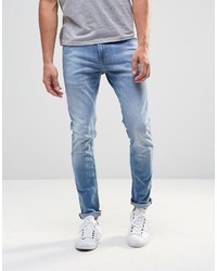 Lee Malone Super Skinny Jeans Beach Blue