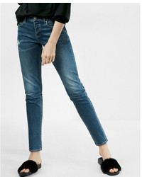 Express Mid Rise Original Vintage Skinny Jeans