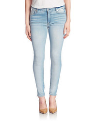 7 For All Mankind Mid Rise Skinny Ankle Jeans