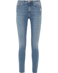 MiH Jeans Mih Jeans Bodycon Mid Rise Skinny Jeans Mid Denim