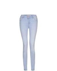 New Look Light Blue High Rise Skinny Jeans