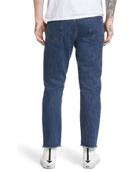 Obey New Threat Skinny Fit Cut Off Jeans