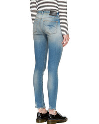 R 13 R13 Blue Alison Skinny Crop Jeans